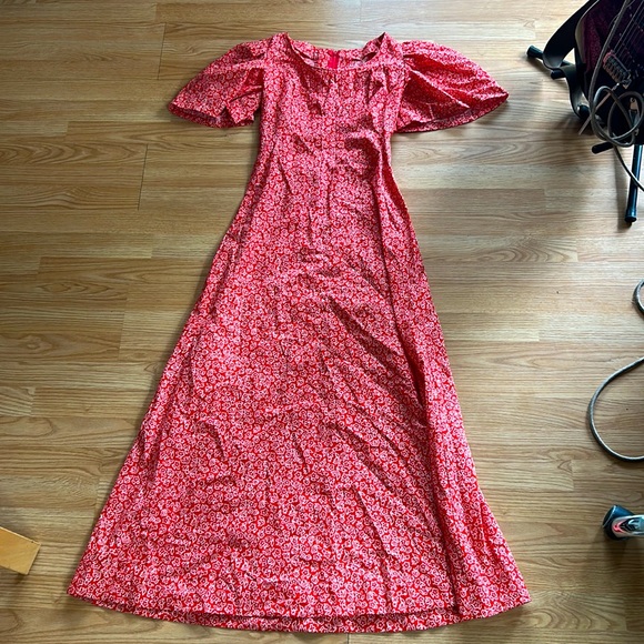 Beautiful handmade 70s prairie dress 🌹 - Picture 3 of 3